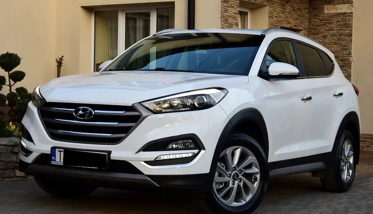 Hyundai Tucson cena 78700 przebieg: 90000, rok produkcji 2018 z Kielce małe 211